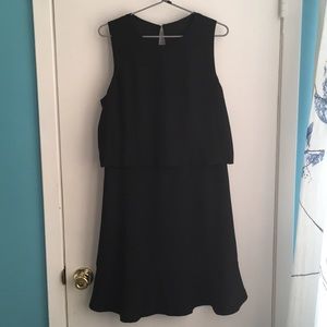 Banana Republic Black Crepe Dress NWT